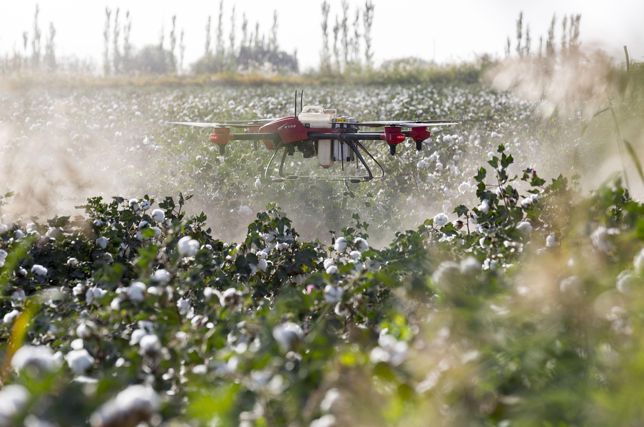 Fumigación con drones